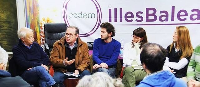 Reunion miembros Podemos, Islas-Baleares