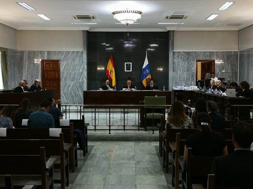 Sesión de cuestiones previas del juicio contra el juez Salvador Alba.