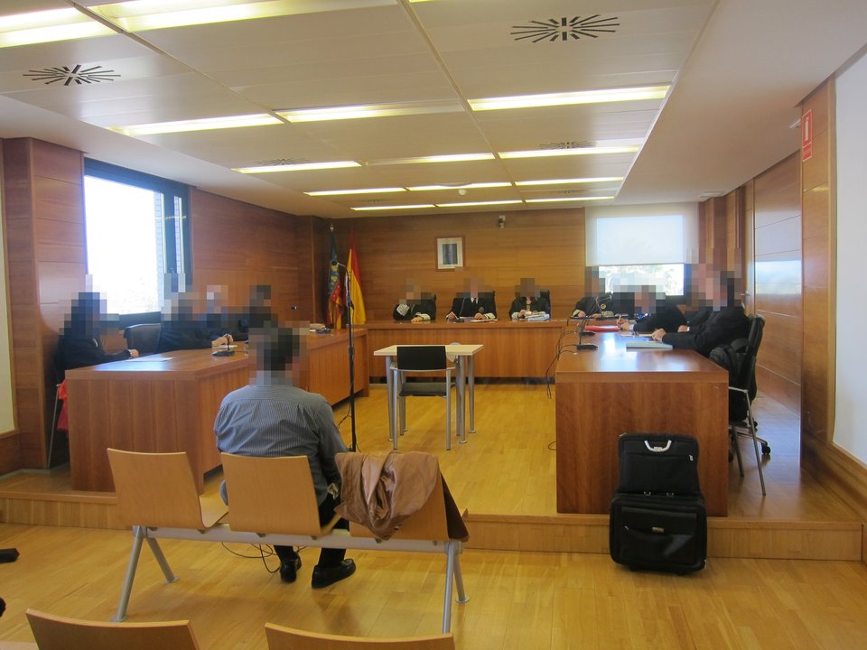 Sala de la Audiencia Provincial de Castellón.