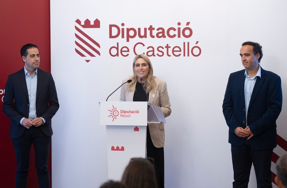 La presidenta de la Diputación de Castellón, Marta Barrachina (Foto: Diputación de Castellón).