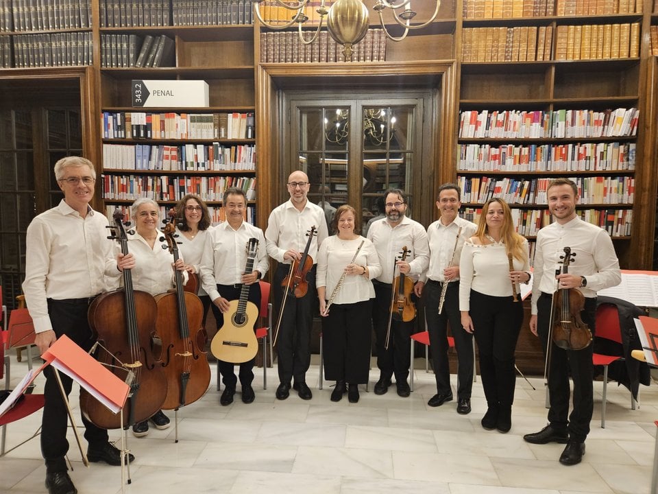 El Grupo de Música Clásica del ICAB se presenta en sociedad con un concierto en la Biblioteca 
