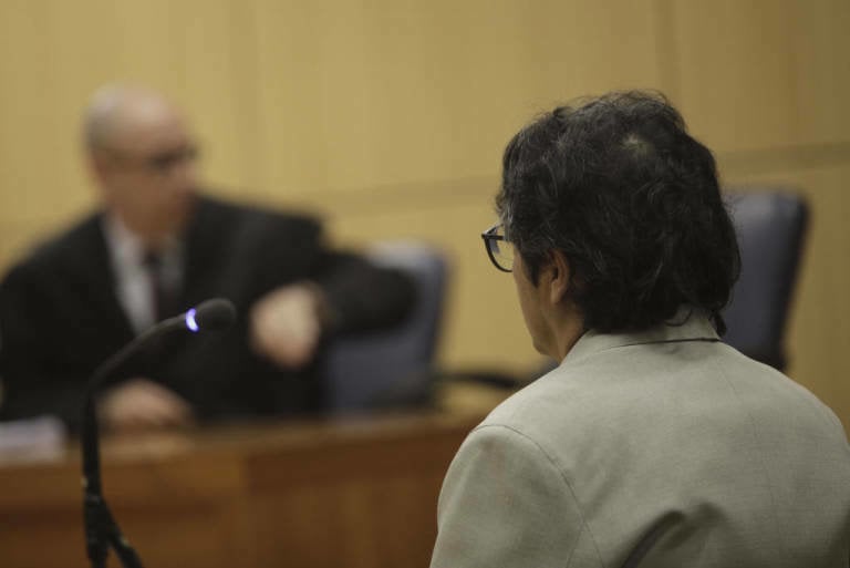 El ex marido de Mónica Oltra, durante el juicio