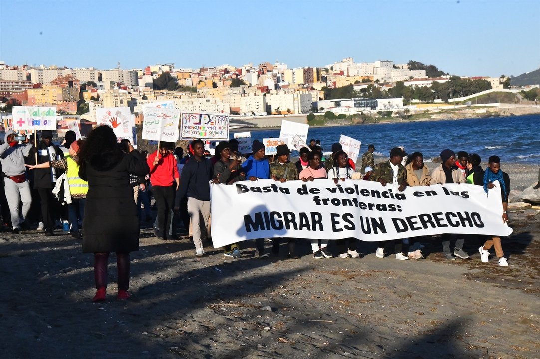 La XI Marcha de la Dignidad recorrerá Ceuta este sábado para recordar la "tragedia evitable" del Tarajal (Foto: EP)
