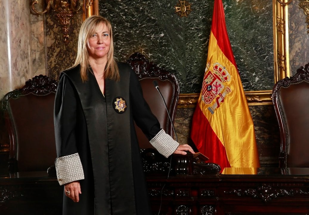 La magistrada Isabel Perelló,  elegida presidenta del Tribunal Supremo y del Consejo General del Poder Judicial por el órgano de gobierno de los jueces. Fotografía de 2013 (Foto: CGPJ)