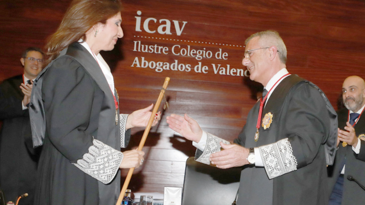Auxiliadora Borja, decana del Colegio de Abogados de Valencia