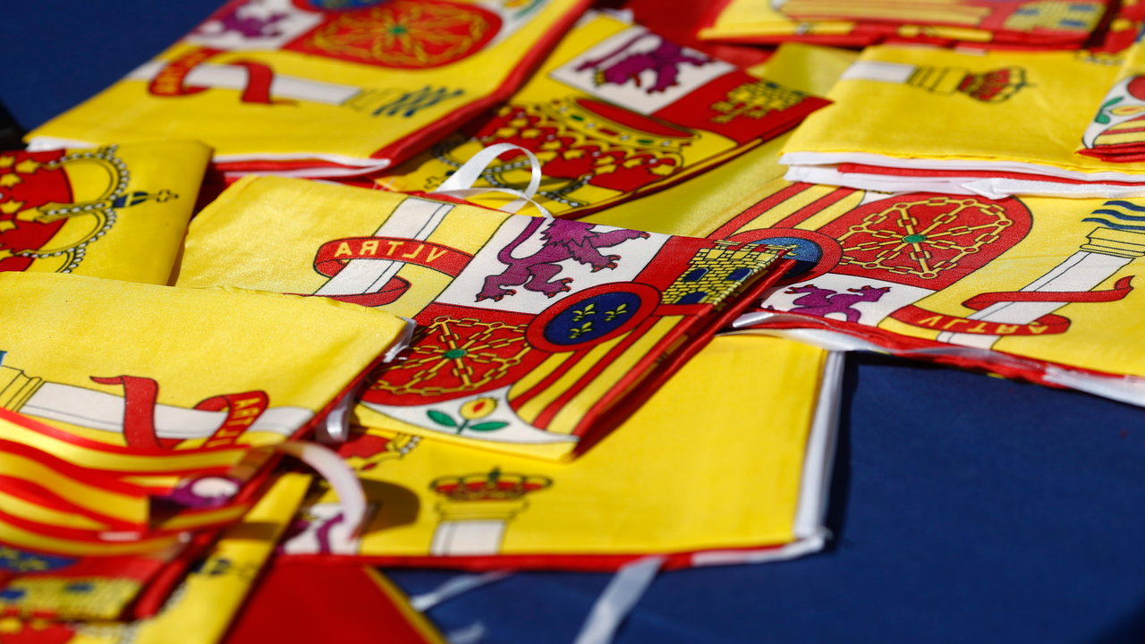 Banderas de España.