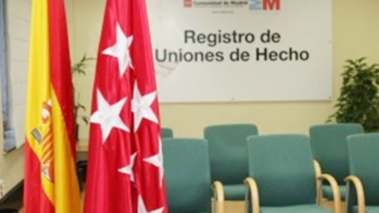 Registro de Uniones de Hecho- Foto: Comunidad de Madrid.