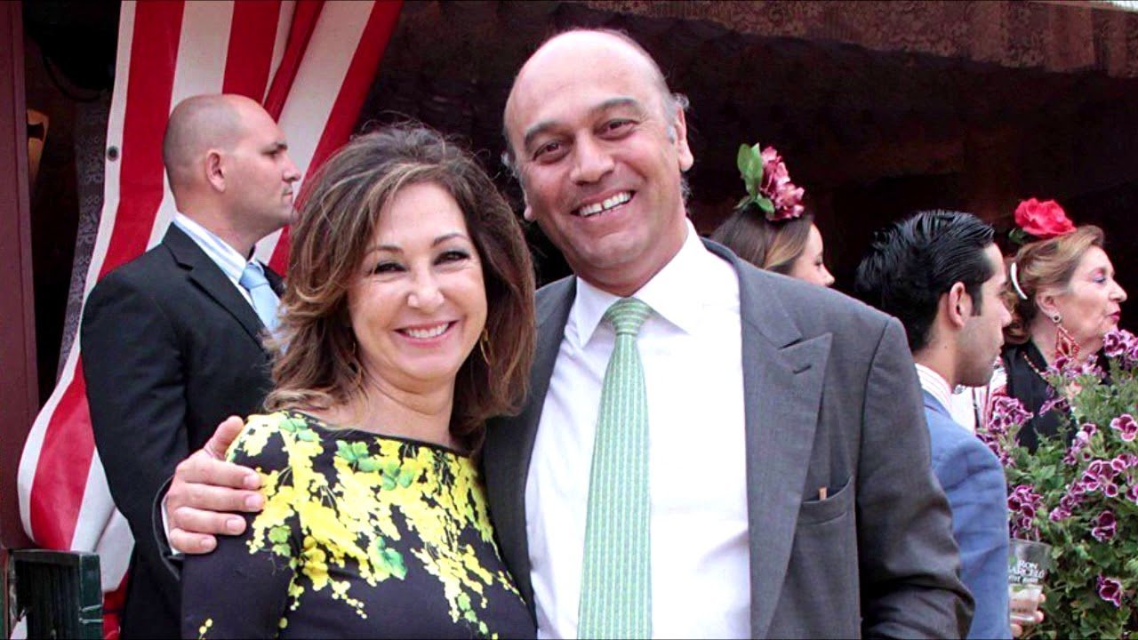 Ana Rosa Quintana y su marido, Juan Muñoz.