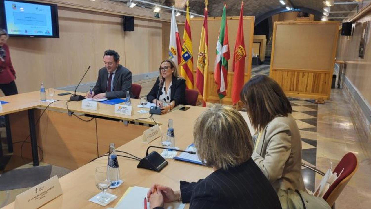 El Fiscal General participa en Zaragoza en una reunión sobre el programa de gestión procesal Avantius.