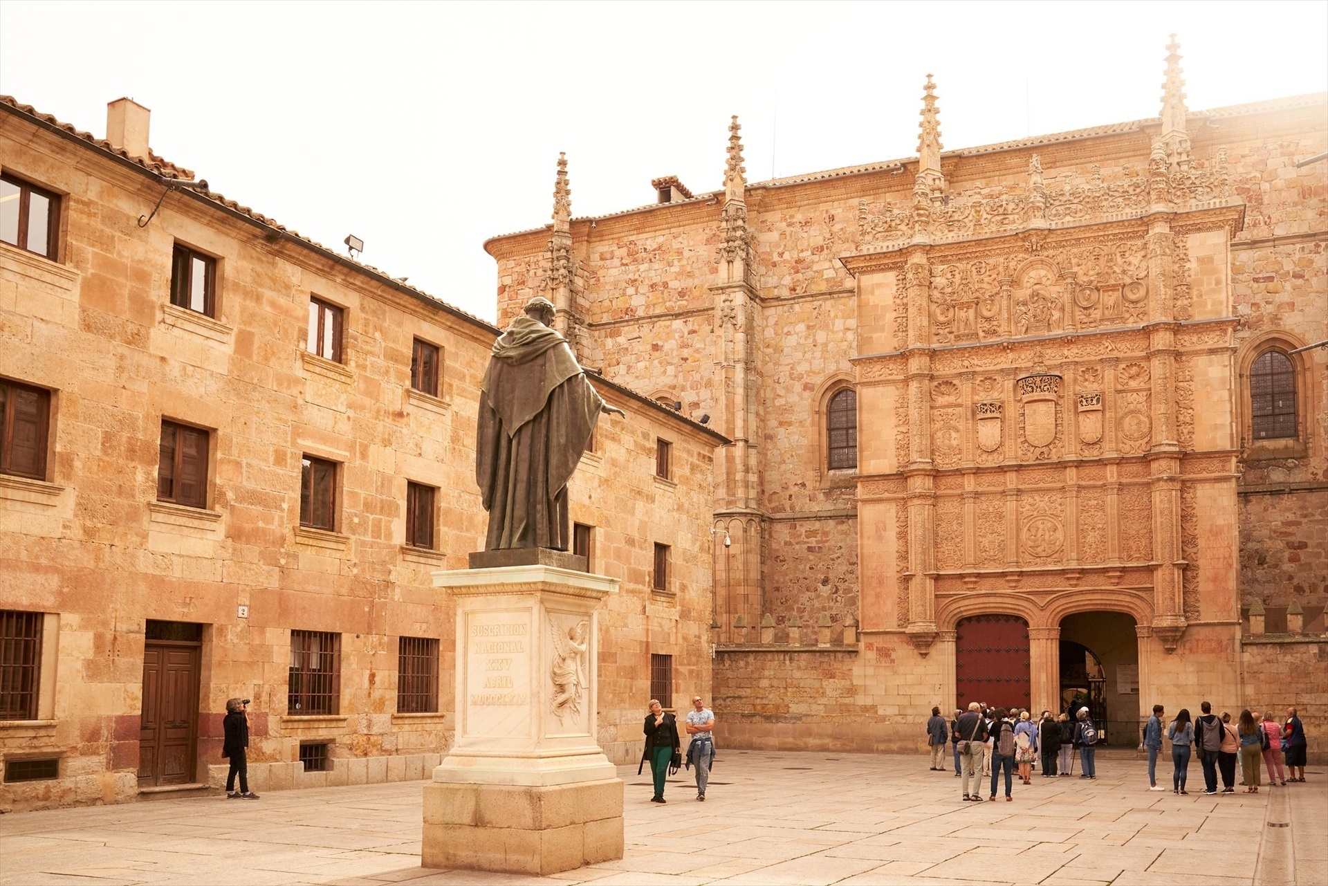Arachivo - Fachada de la Universidad de Salamanca. Foto: EP